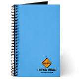 Warning I Throw Things Journal for $11.00