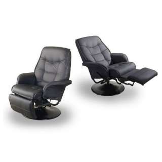  Two New Black Rv Motorhome Swivel Recliner Captains Chairs