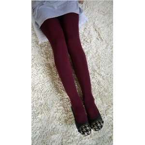  Live Shop Cute Lovely Sexy Dark Red Thick Tights Toys 