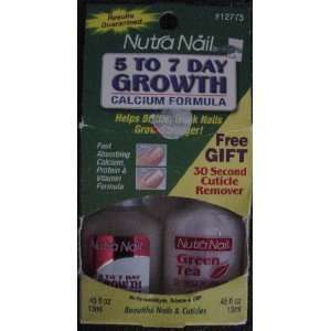   DAY GROWTH CALCIUM FORMULA WITH FREE 30 SECOND CUTICLE REMOVER Beauty