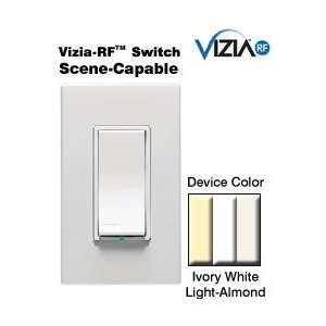   VRS15 1LZ Vizia RF 15A Scene Capable Switch   White Ivory Light Almond