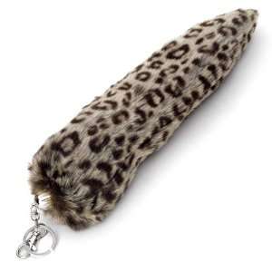  Cheetah Print Faux Fox Tail Keychain 12 Long Everything 