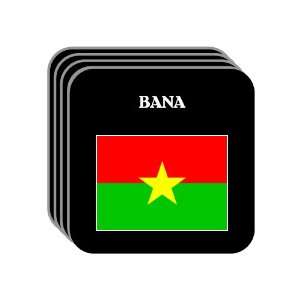  Burkina Faso   BANA Set of 4 Mini Mousepad Coasters 