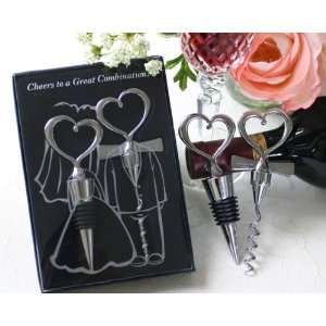 Cheers to a Great Combination Wine Set   Baby Shower Gifts & Wedding 