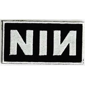 SALE 1.8 x 3.4 Nine Inch Nails Music Rock Band Biker Clothing Jacket 