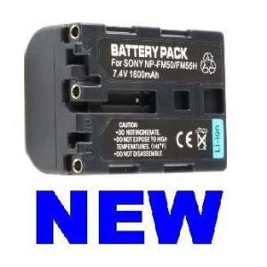  Rechargeable Replacement NP FM50 / NP FM55H Li Ion Battery 