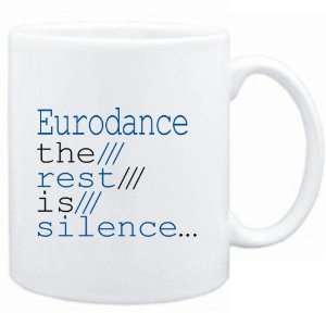  Mug White  Eurodance the rest is silence  Music 