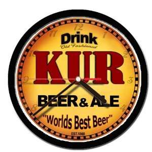  KUR beer and ale cerveza wall clock 