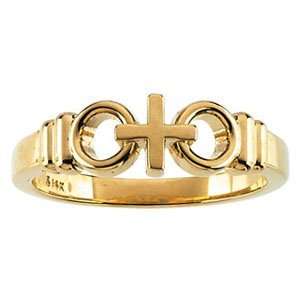  Joined by Christ Ring   14kt Yellow Gold Jewelry