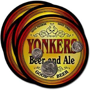  Yonkers , NY Beer & Ale Coasters   4pk 