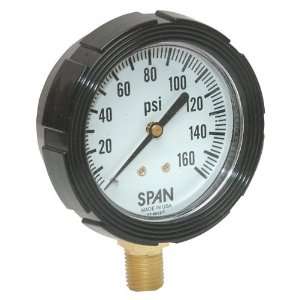 SPAN Pressure Gauge, 0 to 30 psi  Industrial & Scientific