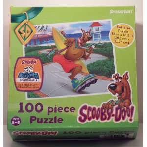  Scooby Doo Scooby Rollerblading at the Beach 100 piece 