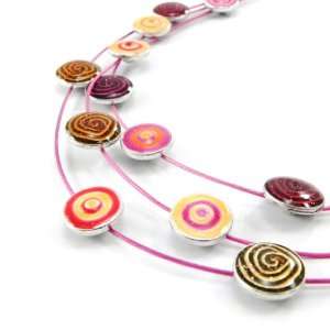  Collier creator Coloriage pink. Jewelry