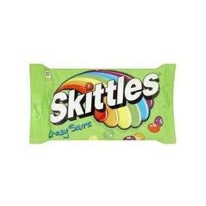 Skittles Crazy Sours Pouch 200g   Pack Grocery & Gourmet Food