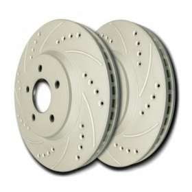  SP Performance F53 33 Front Drilled   Slotted Rotor Pair 