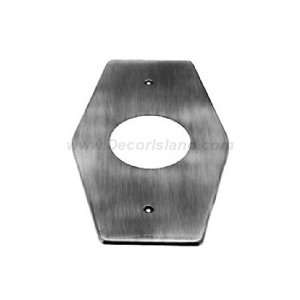  WESTBRASS D503 10S 1 Hole Mixet Remodel Plate