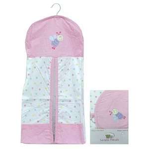  Luvable Friends Baby Diaper Stacker Pink Bee Baby