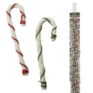  Pet Pals US147 06 Be Good Rawhide Clip Strip Candy Canes 