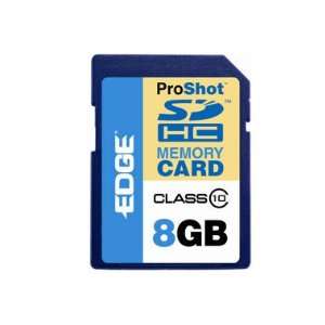    EDGE 8GB SDHC CLASS 10 PROSHOT MEMORYCARD 8 GB Electronics