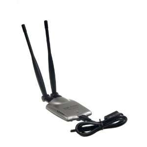   .11B/N/G 300M USB Wireless Adapter 1000MW+2X5dbi Antenna Electronics