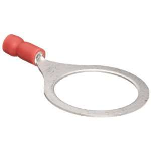 Morris Products 10028 Ring Terminal, Vinyl Insulated, Red, 22 16 Wire 