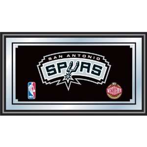    SAS   San Antonio Spurs NBA Framed Logo Mirror