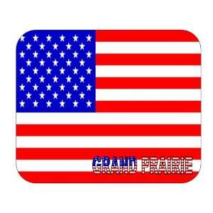 US Flag   Grand Prairie, Texas (TX) Mouse Pad Everything 