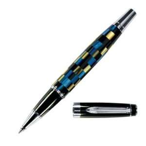  Cube Design Rollerball pen, with Cap and with EXTRA German 