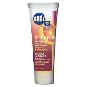 Sudz Company Organic Body Washes &   In The Pink Shower Gel 8 oz by 