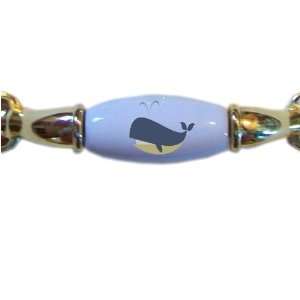  Blue Whale BRASS DRAWER Pull Handle