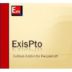 ExisPto, a Miscrosoft Outlook addin for Peoplesoft Customer and Vendor 