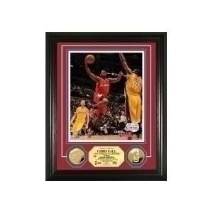 Los Angeles Clippers Chris Paul 24KT Gold Coin Photo Mint 
