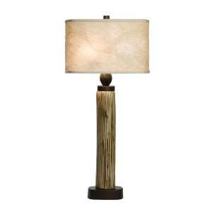  1083 ASL 2047 Thumprints Calico Table Lamp