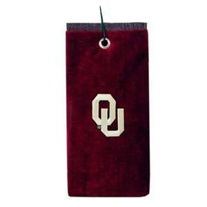  Oklahoma Embroidered Golf Towel