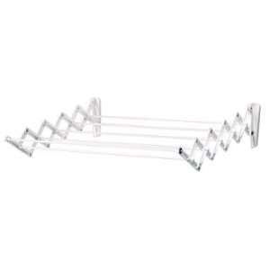  Polder Drying Space Accordion Dryer Rack 12.25 ft. White 