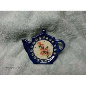  Polish Pottery Teabag Saucer/Mug Lid 