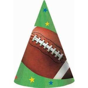  Football Fan Party Hats 8ct Toys & Games
