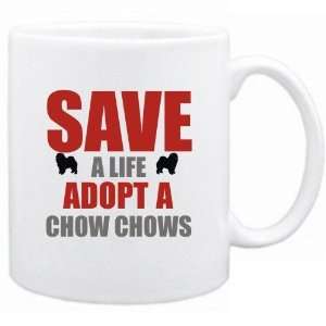  New  Save A Life , Adopt A Chow Chows  Mug Dog