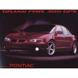  1995 Pontiac Grand Prix 300 GPX Showcar Brochure 