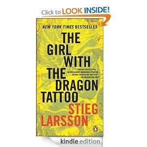 The Girl With The Dragon Tattoo Stieg Larsson  Kindle 