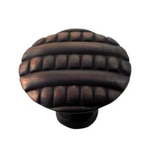  Mng   Ribbed Knob (Mng14713) Oil Rubbed Bronze
