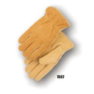  Leather Work Glove, #1567 Deerskin Drivers, size 8, 12 