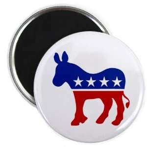  Democrat Donkey Liberal Politics 2.25 Fridge Magnet 
