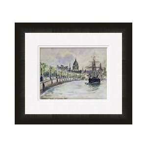  London Stpauls Cathedral Framed Giclee Print
