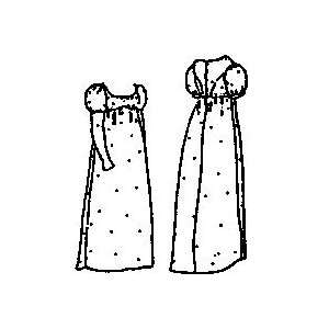  1809 Daywear Gown Pattern (Size Large 18 22) Everything 