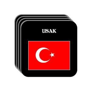  Turkey   USAK Set of 4 Mini Mousepad Coasters 