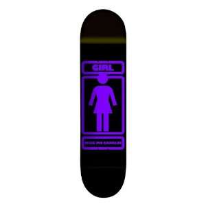  Girl OG Neon MikeMo 8.0 Skateboard Deck Sports 