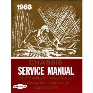  1968 CHEVROLET EL CAMINO CAMARO etc Shop Service Manual 