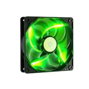   Green LED Case Fan Life Expectancy 50000 Hours 2000 RPM Electronics