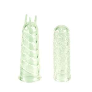  Silicone finger teasers   clear